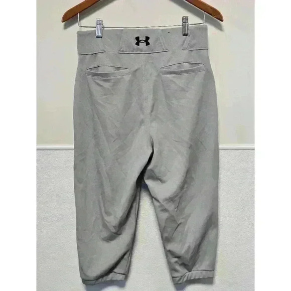 Men's Under Armour Baseball Short Pants Gray SM/P/CH‎ - Picture 4 of 6